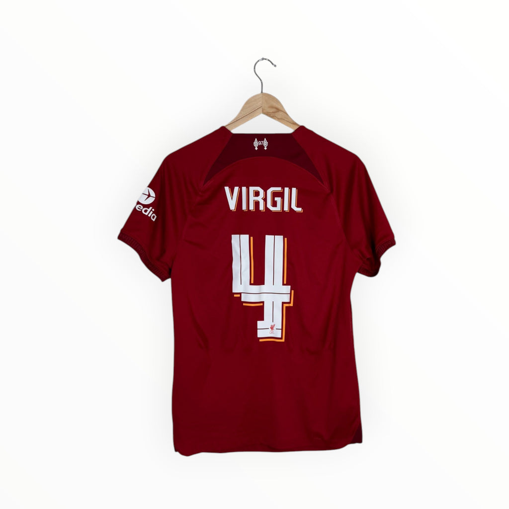 Liverpool 2022-23 Home kit Virgil, Size S, Very good 8/10