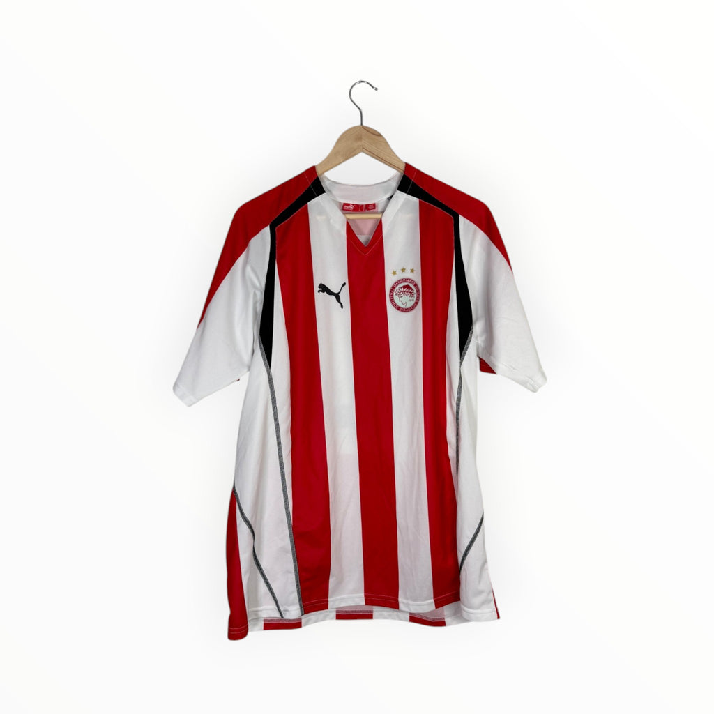 Olympiacos 2005-06 Home kit Rivaldo, Size 2XL, Very good 7/10