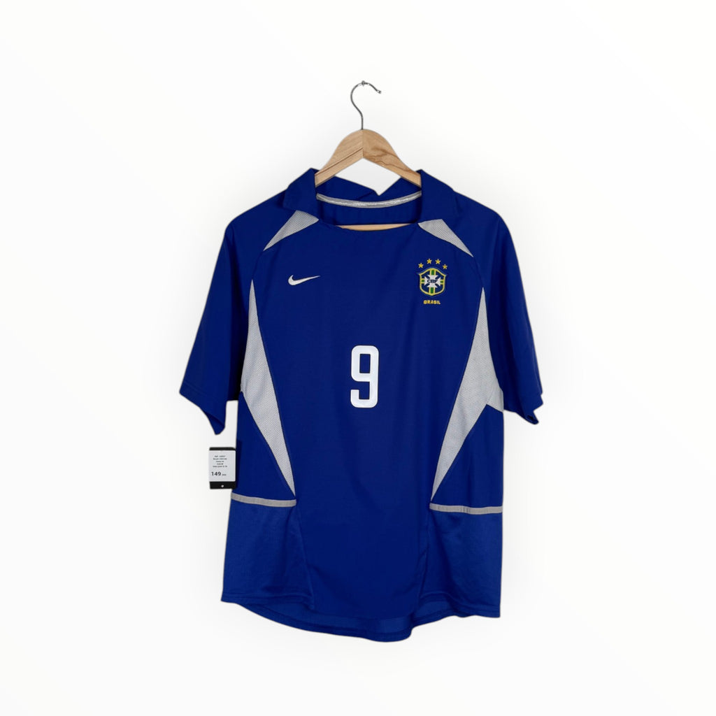 Brazil 2002-03 Away kit Ronaldo, Size M, Very good 8/10