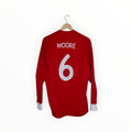 England 2010-11 Away kit L/S Moore, Size L, Very good 8/10