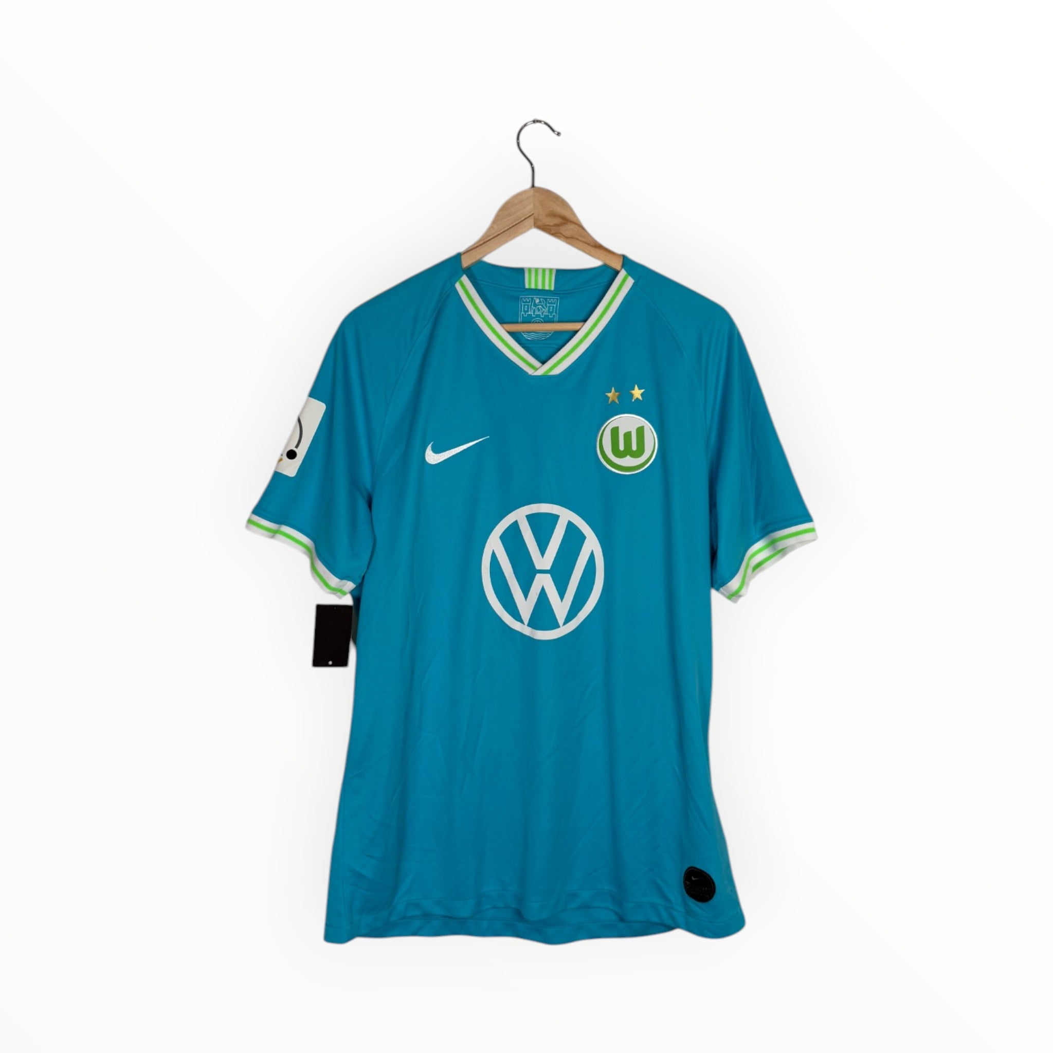 Signed Wolfsburg 2020-21 Away kit Schumacher, Size L, Excellent 9/10