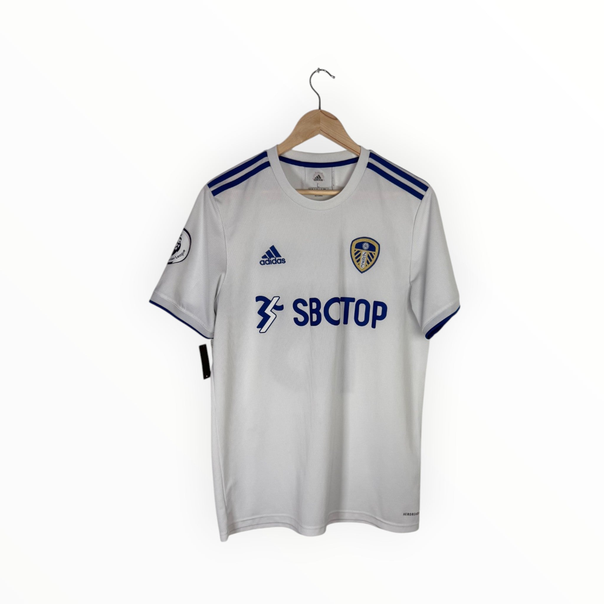 Leeds 2020-21 Home kit Raphinha, Size L, Very good 8/10