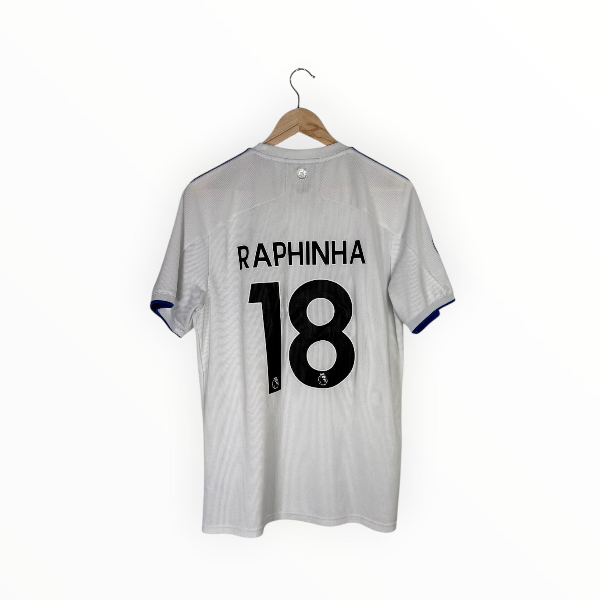 Leeds 2020-21 Home kit Raphinha, Size L, Very good 8/10