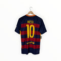 Barcelona 2015-16 Home kit Messi, Size M, Very good 8/10