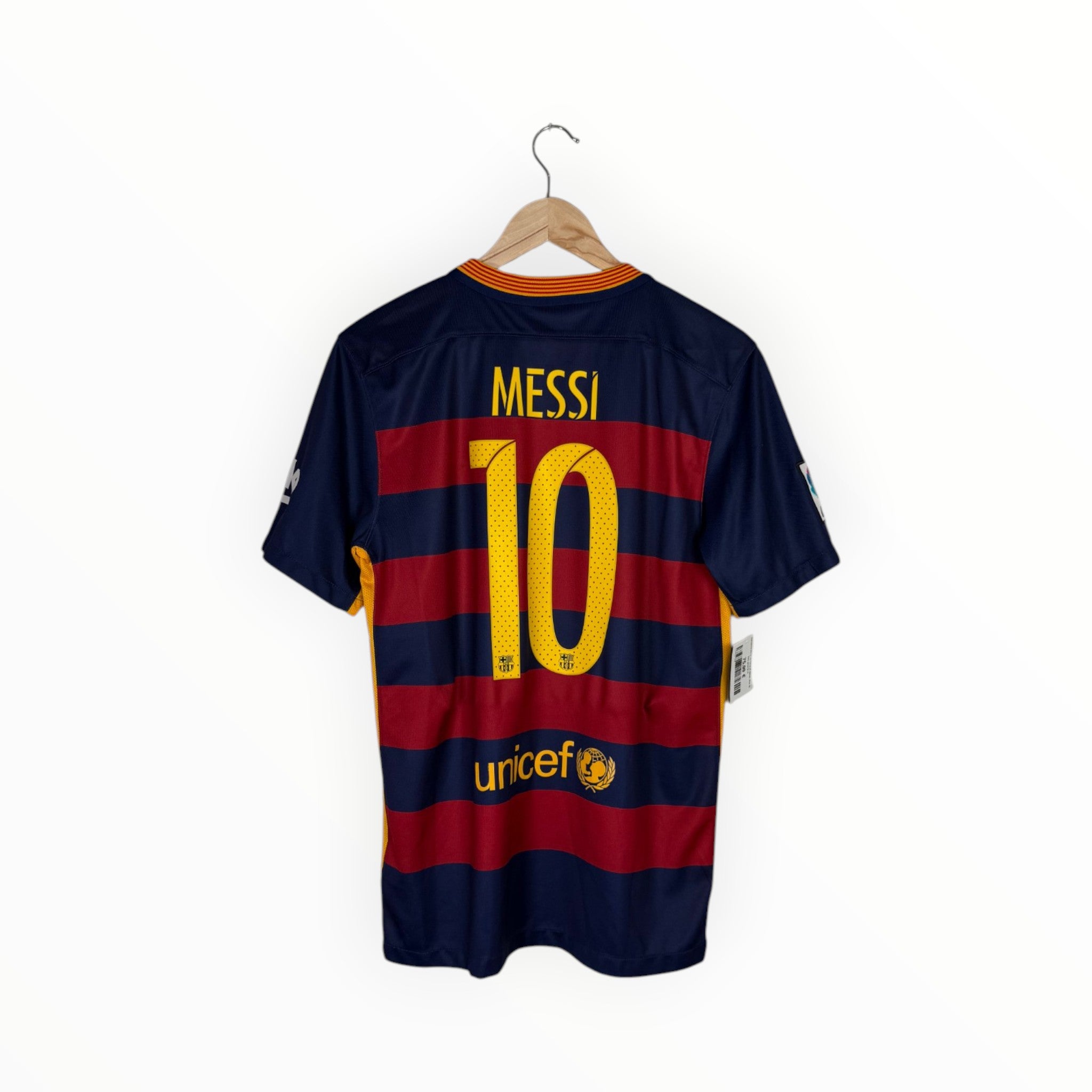 Barcelona 2015-16 Home kit Messi, Size M, Very good 8/10