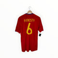 Spain 2010-11 Home kit Iniesta, Size L, Very good 8/10
