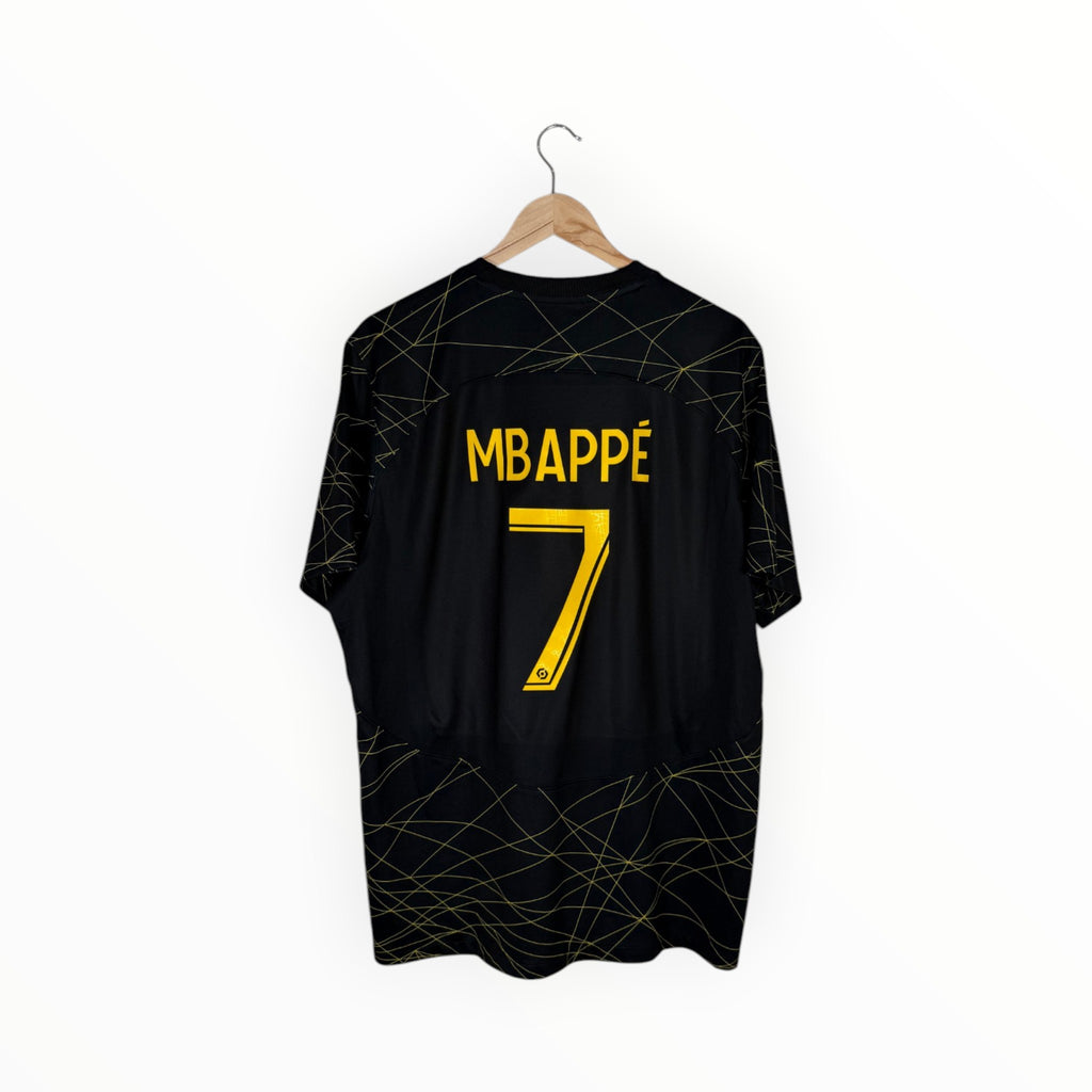 PSG 2022-23 Fourth kit Mbappe, Size XL, Very good 8/10