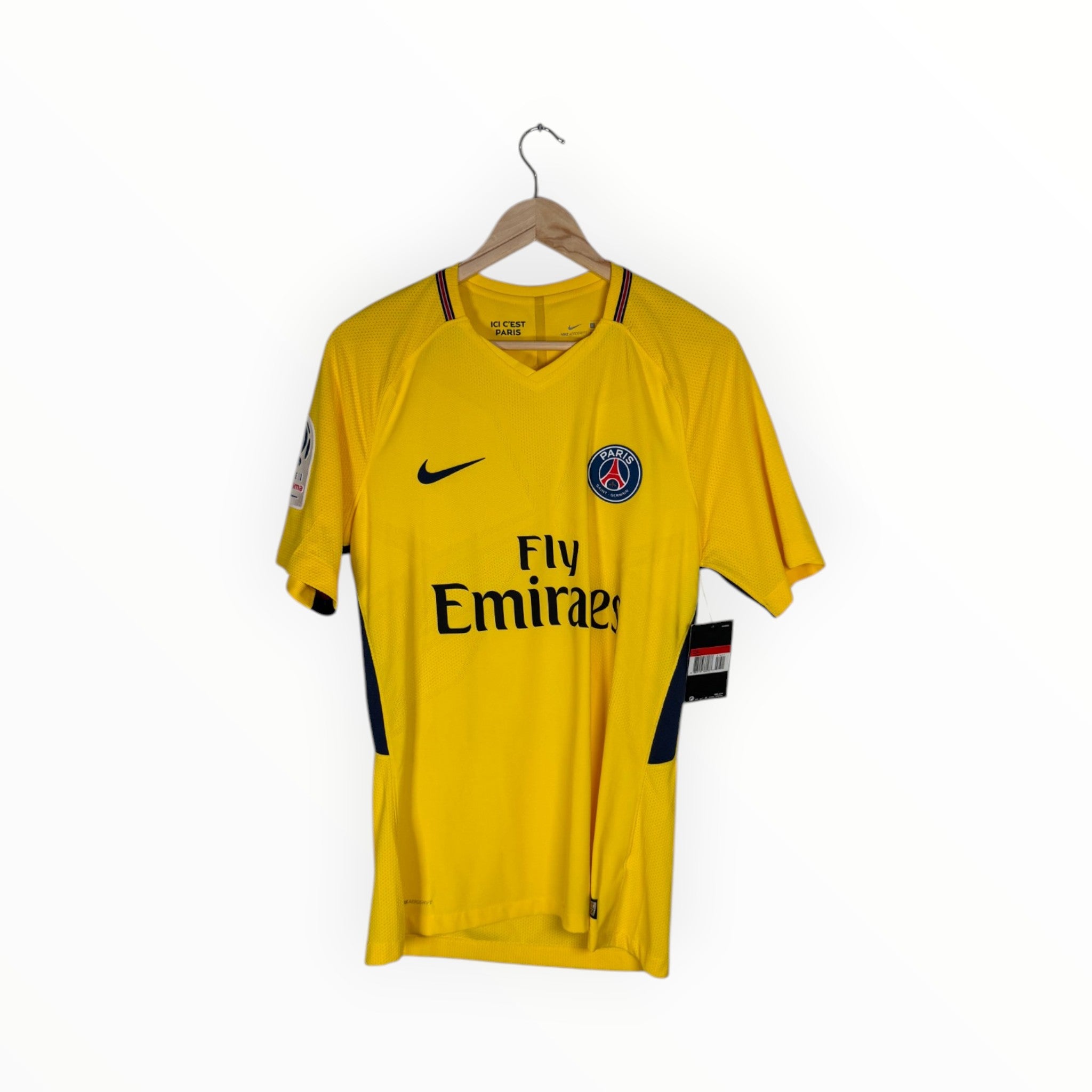 PSG 2017-18 Away kit Player Issue Mbappe, Size L, Brand new 10/10