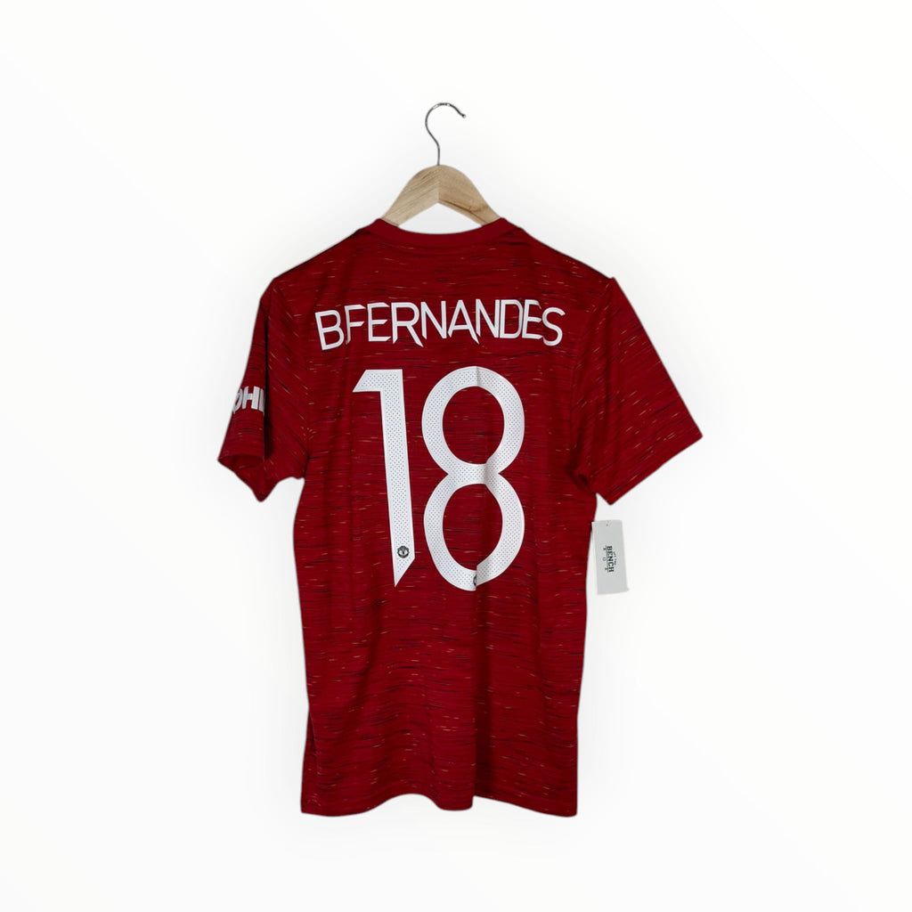 Manchester United 2020-21 Home kit Bruno Fernandes, Size S, Good 7/10