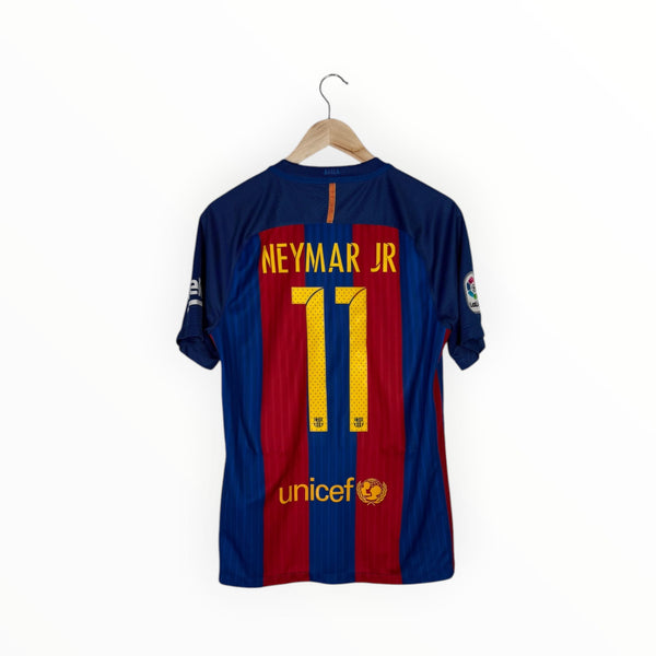 Barcelona 2016-17 Home kit Neymar Jr, Size S, Good 7/10
