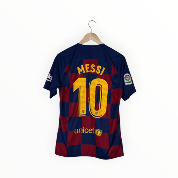 Barcelona 2019-20 Home kit + Short Messi, Size M, Very good 8/10