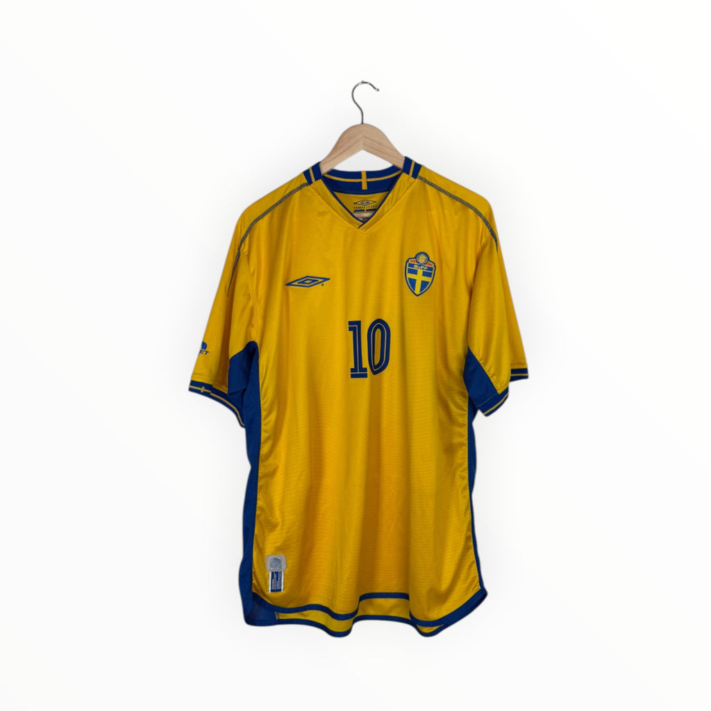 Sweden 2002-03 Home kit Ibrahimovic, Size XL, Very good 8/10