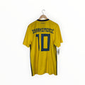 Sweden 2018-19 Home kit Ibrahimovic, Size XL, Very good 8/10