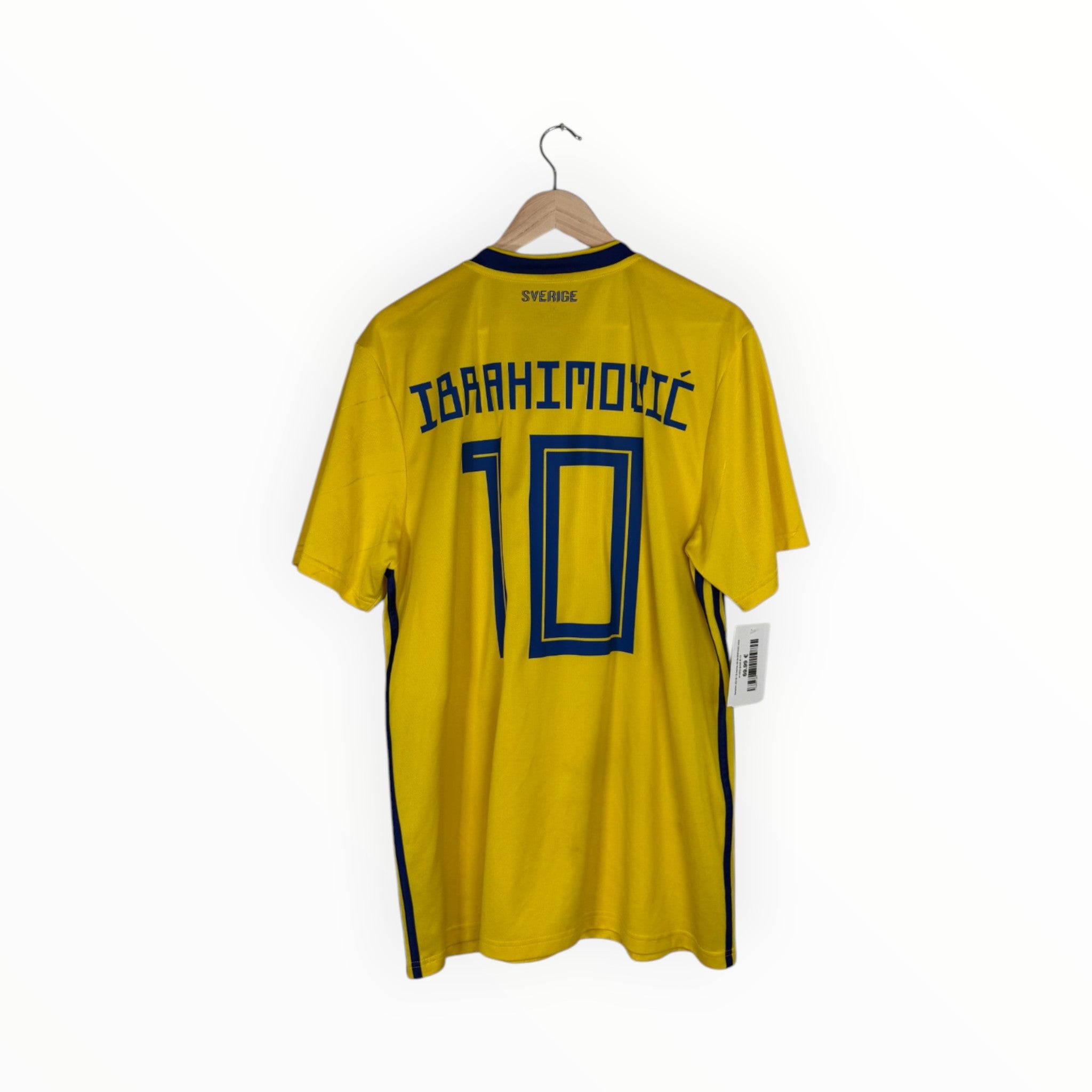 Sweden 2018-19 Home kit Ibrahimovic, Size XL, Very good 8/10