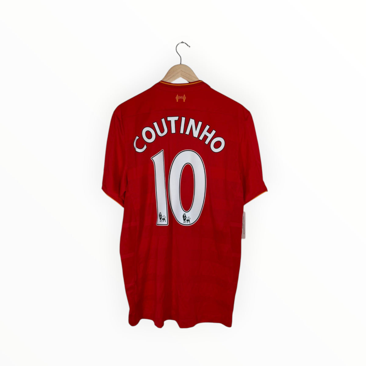 Liverpool 2016-17 Home kit Coutinho, Size L, Excellent 9/10