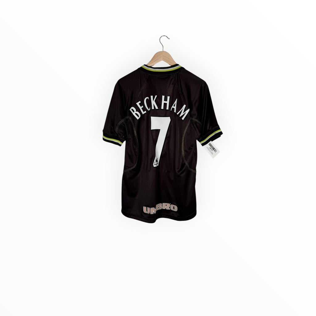 Manchester United 1998-99 Third kit Beckham, Size M, Very good 8/10