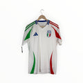 Italy football shirt white 2024 away adidas