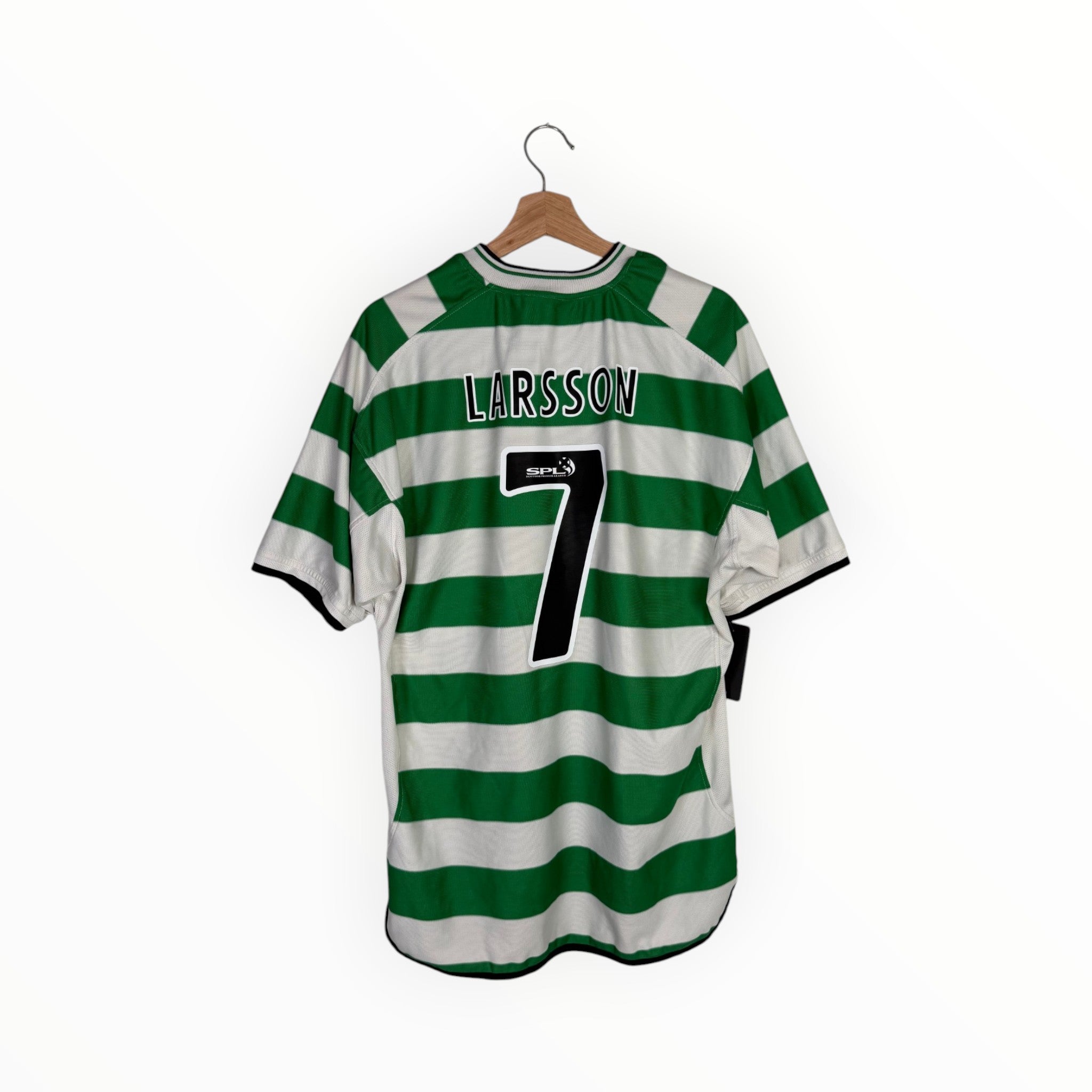 Larsson football shirt celtic 2002 home