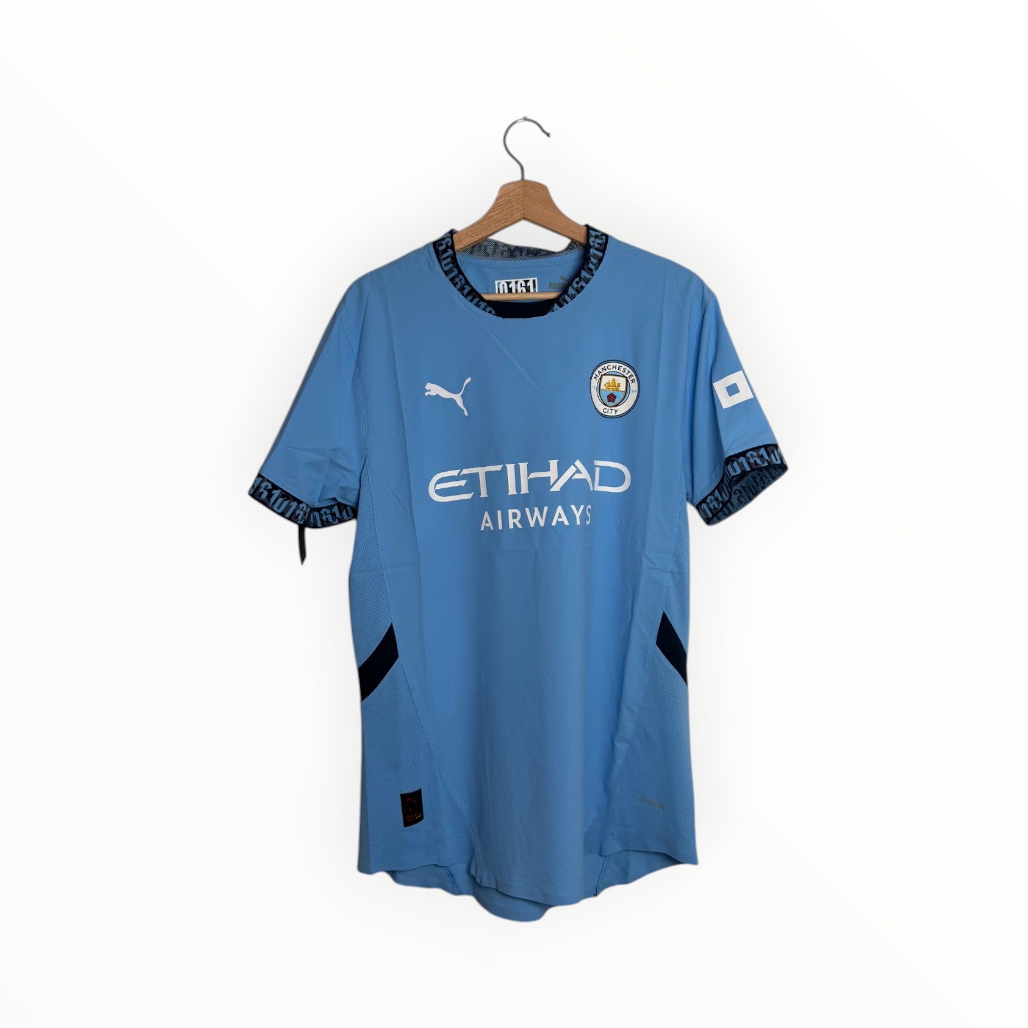 Light blue football shirt Manchester city puma