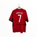 Manchester United Ronaldo jersey red