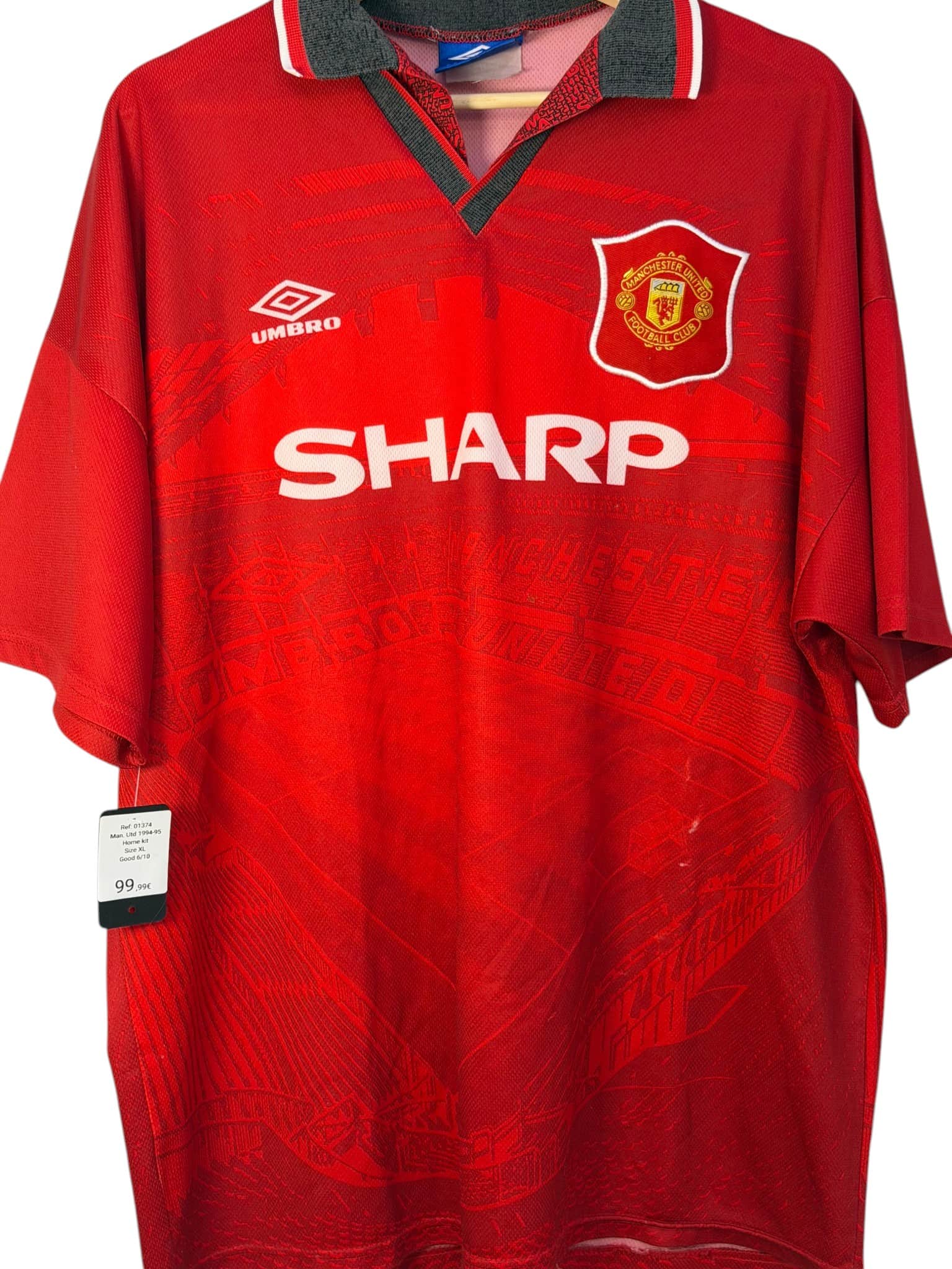 Manchester united umbroo sharp red