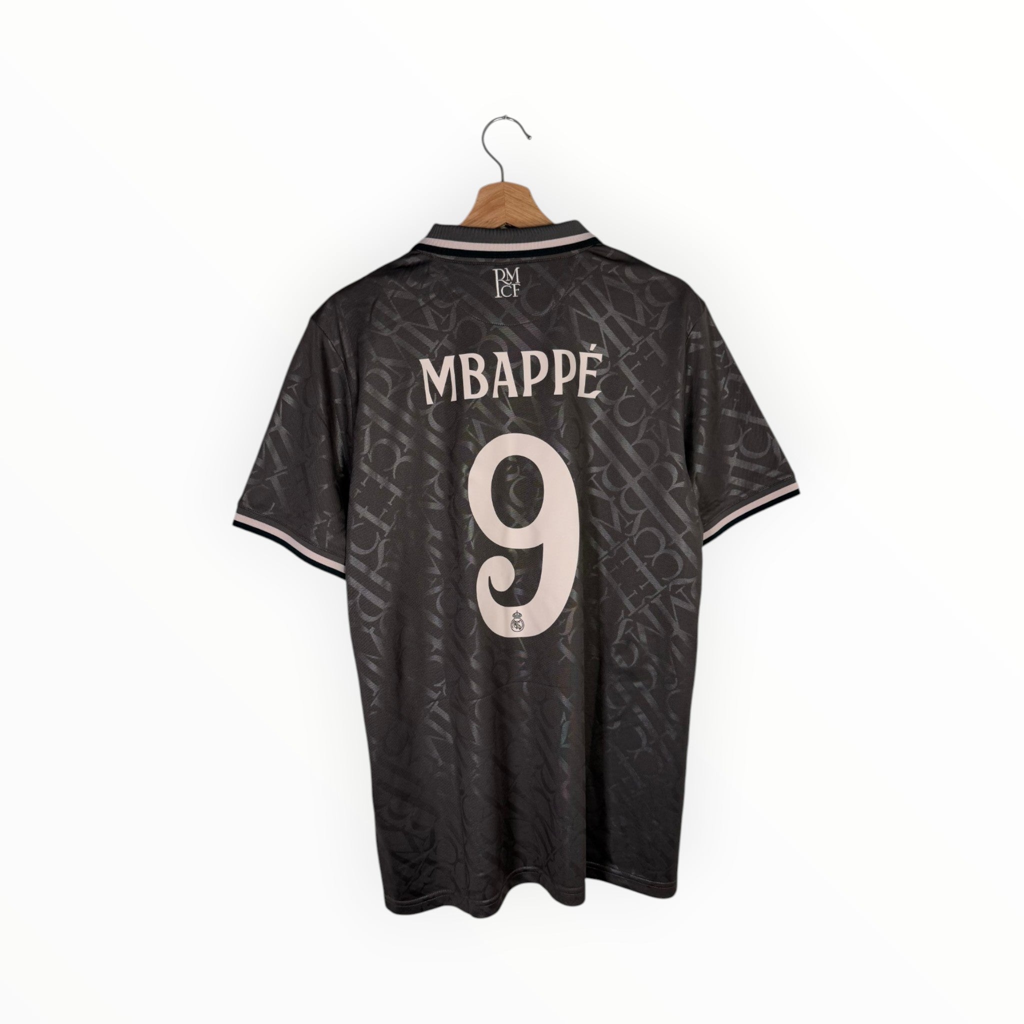 Mbappé football shirt Real Madrid third