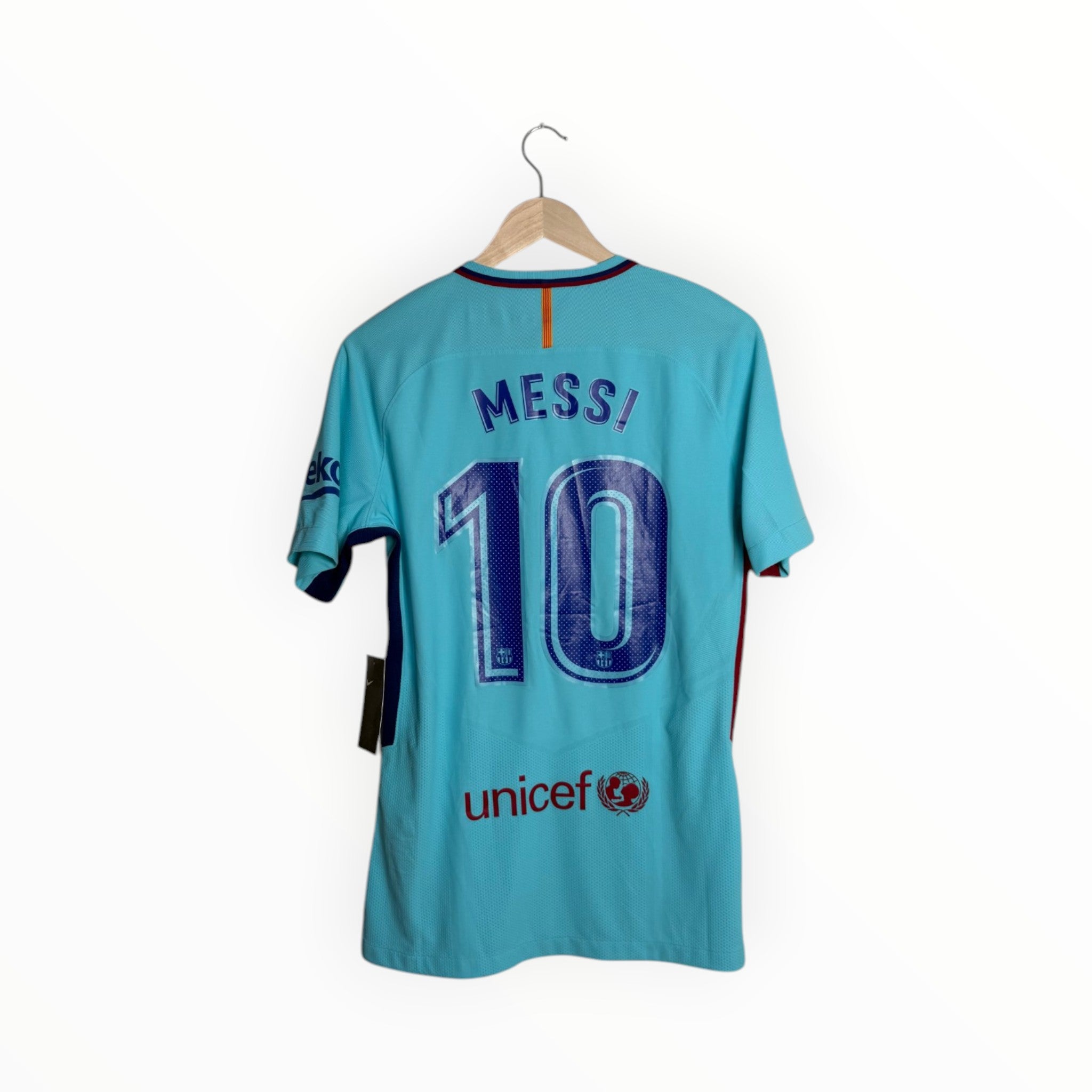 Messi blue football shirt number 10 player issue