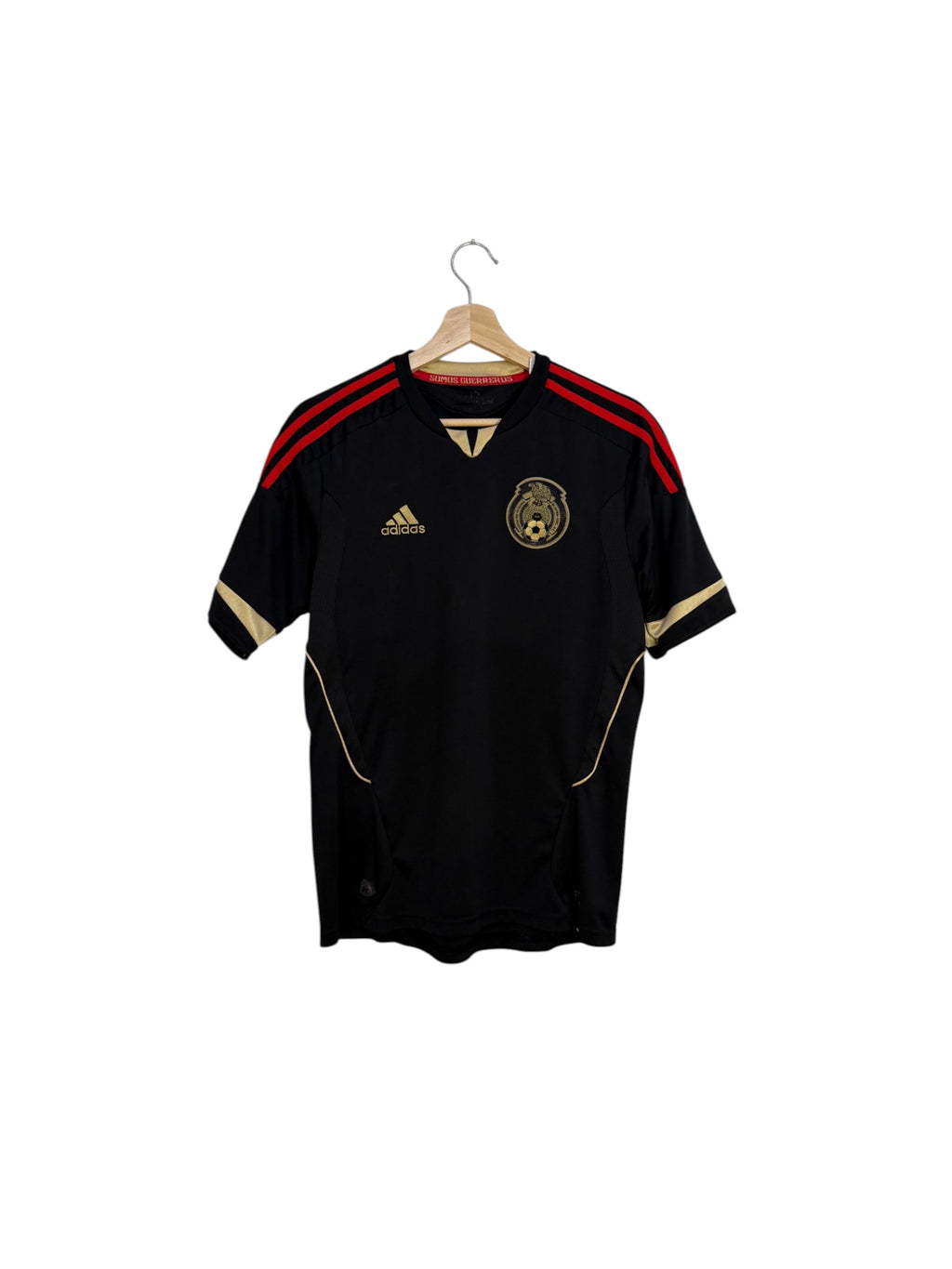 Mexico black and gold football shirt
