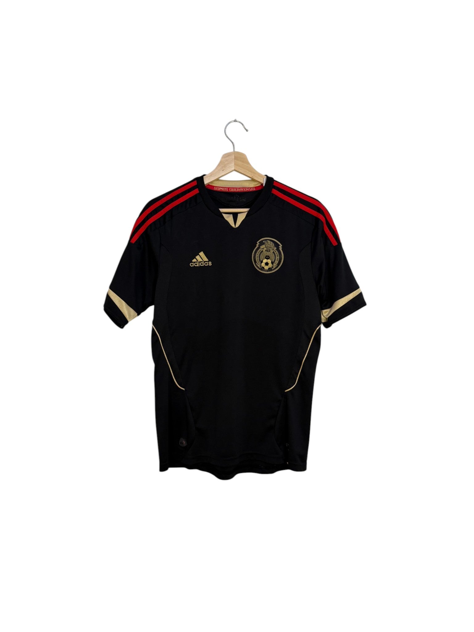 Mexico black and gold football shirt