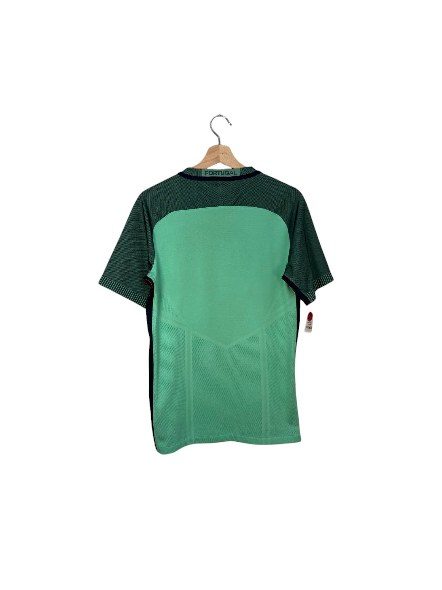 Mint and green football shirt portugal