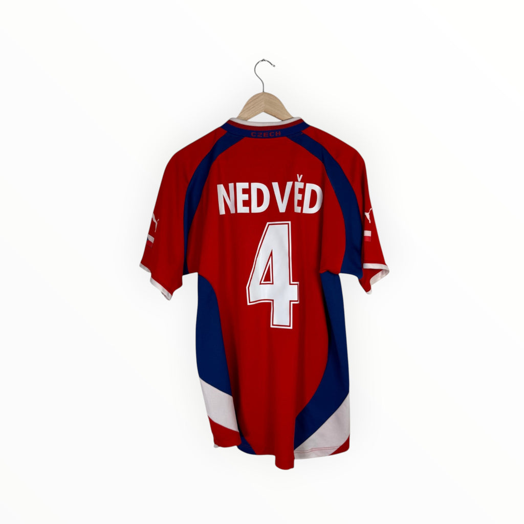 Nedved football shirt Czech Republic