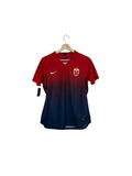 Norge nike football shirt red and navy