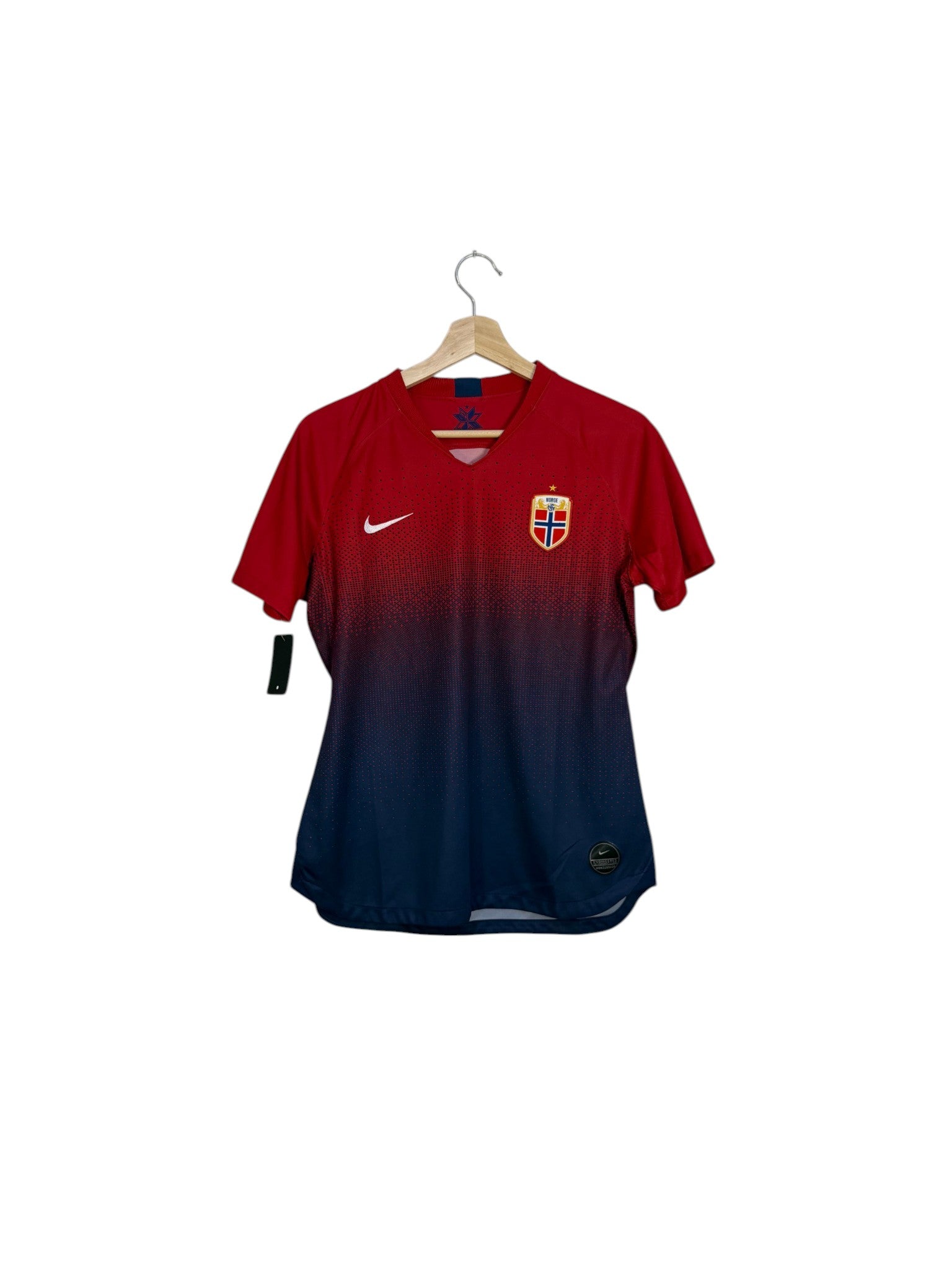 Norge nike football shirt red and navy