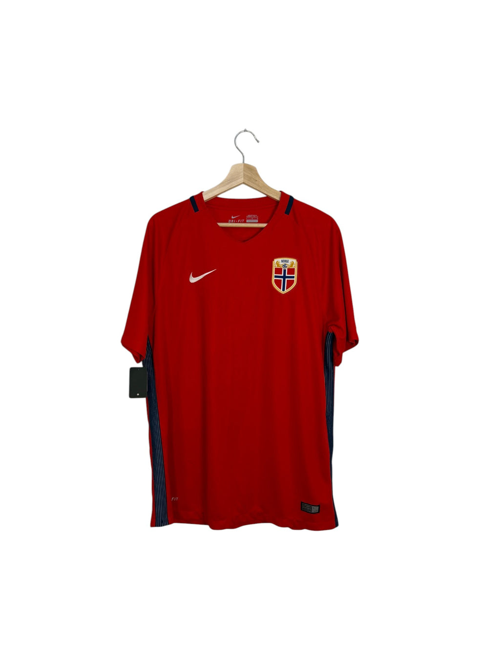 Norway nike football shirt red