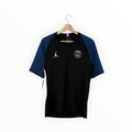 PSG black and blue jersey jordan
