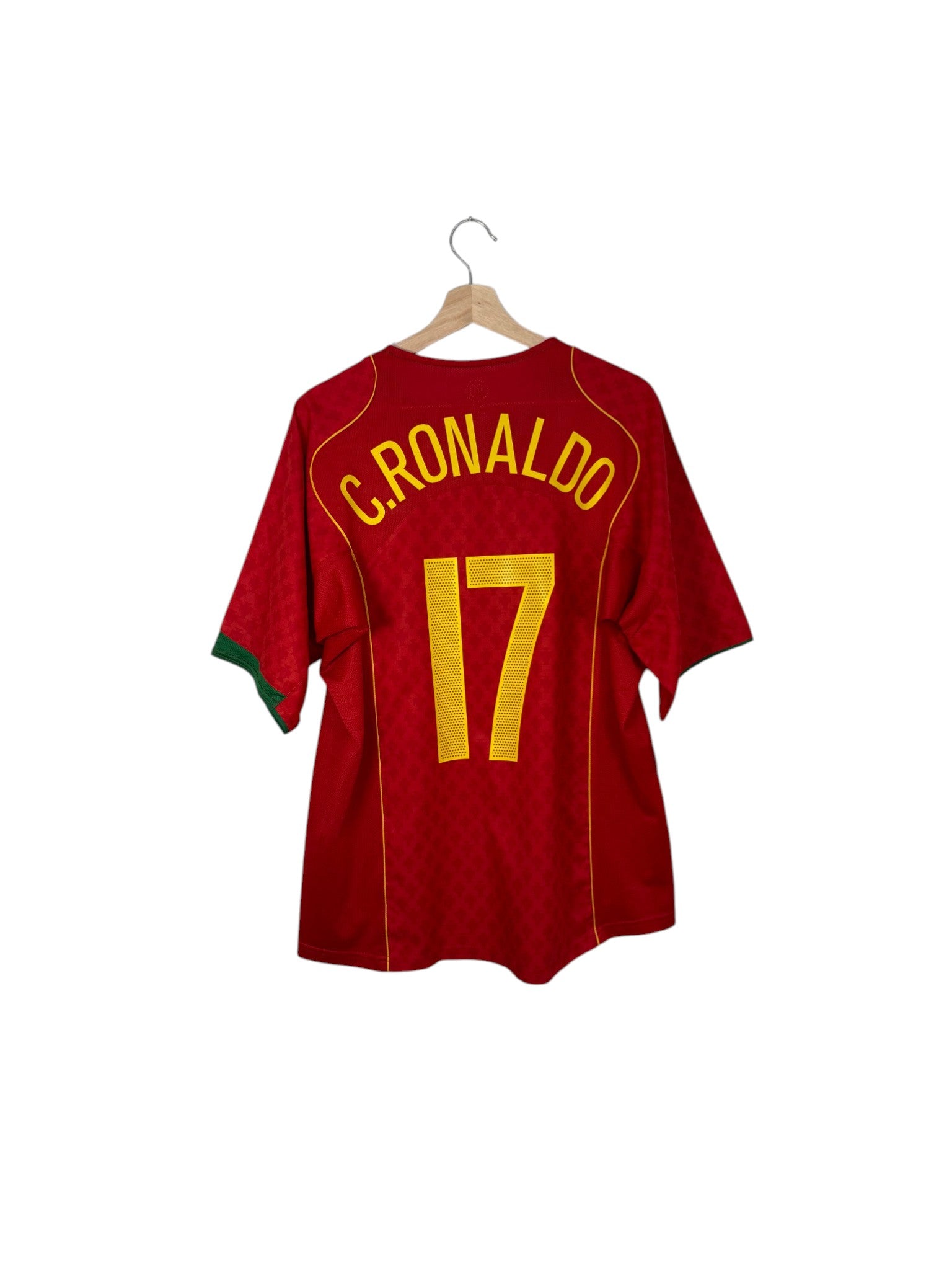 Portugal football shirt red cristiano ronaldo 17