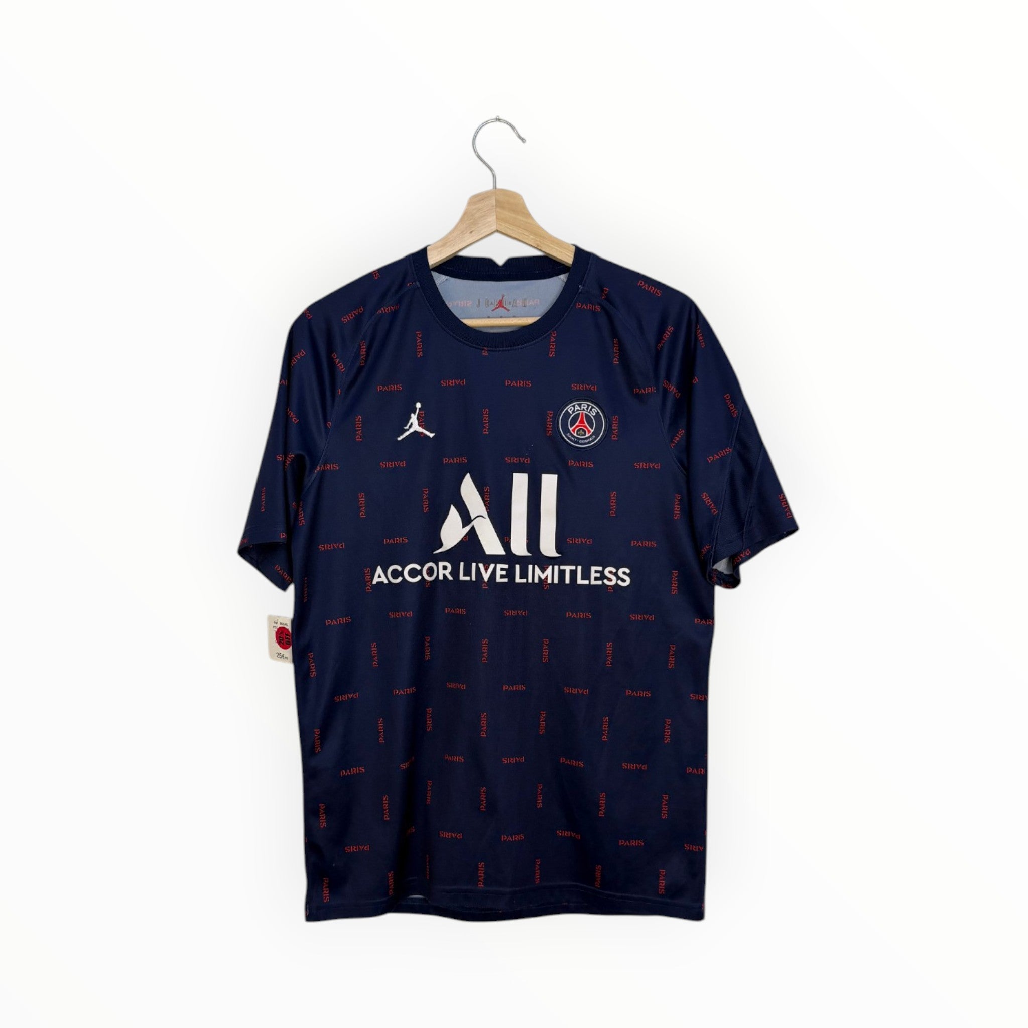 Psg football shirt navy jordan
