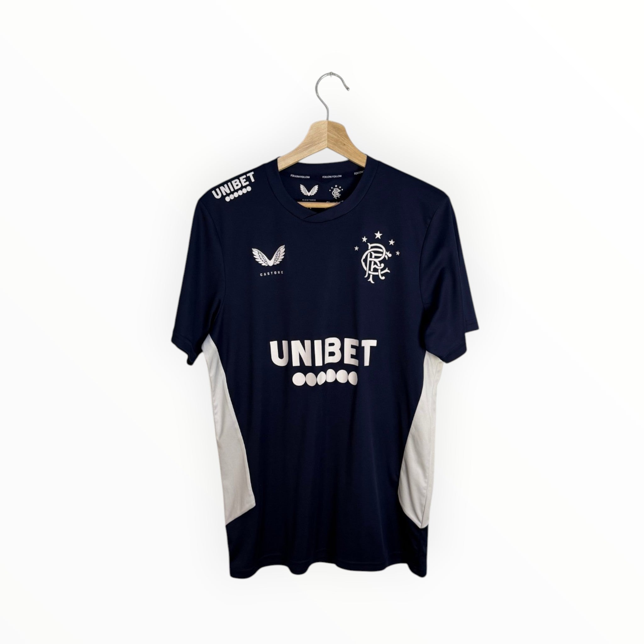 Rangers jersey castore unibet navy
