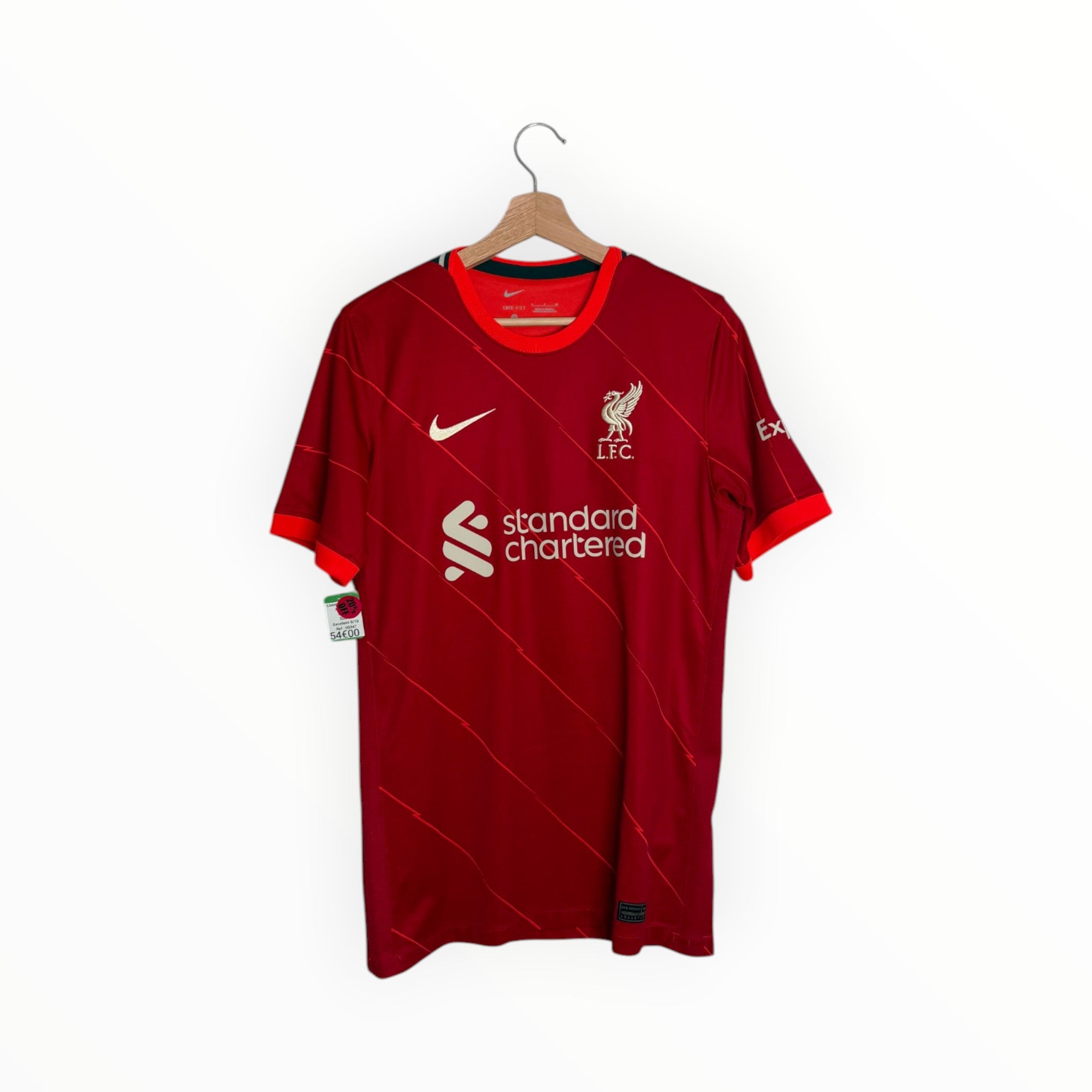 Red and orange football shirt Liverpool fc nike