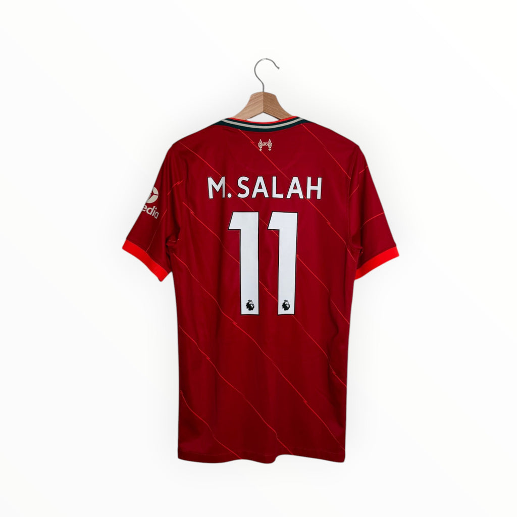 Red football shirt Salah number 11