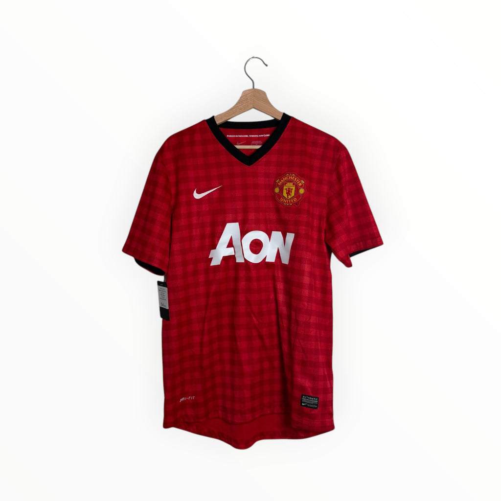 Red football shirt nike manchester united