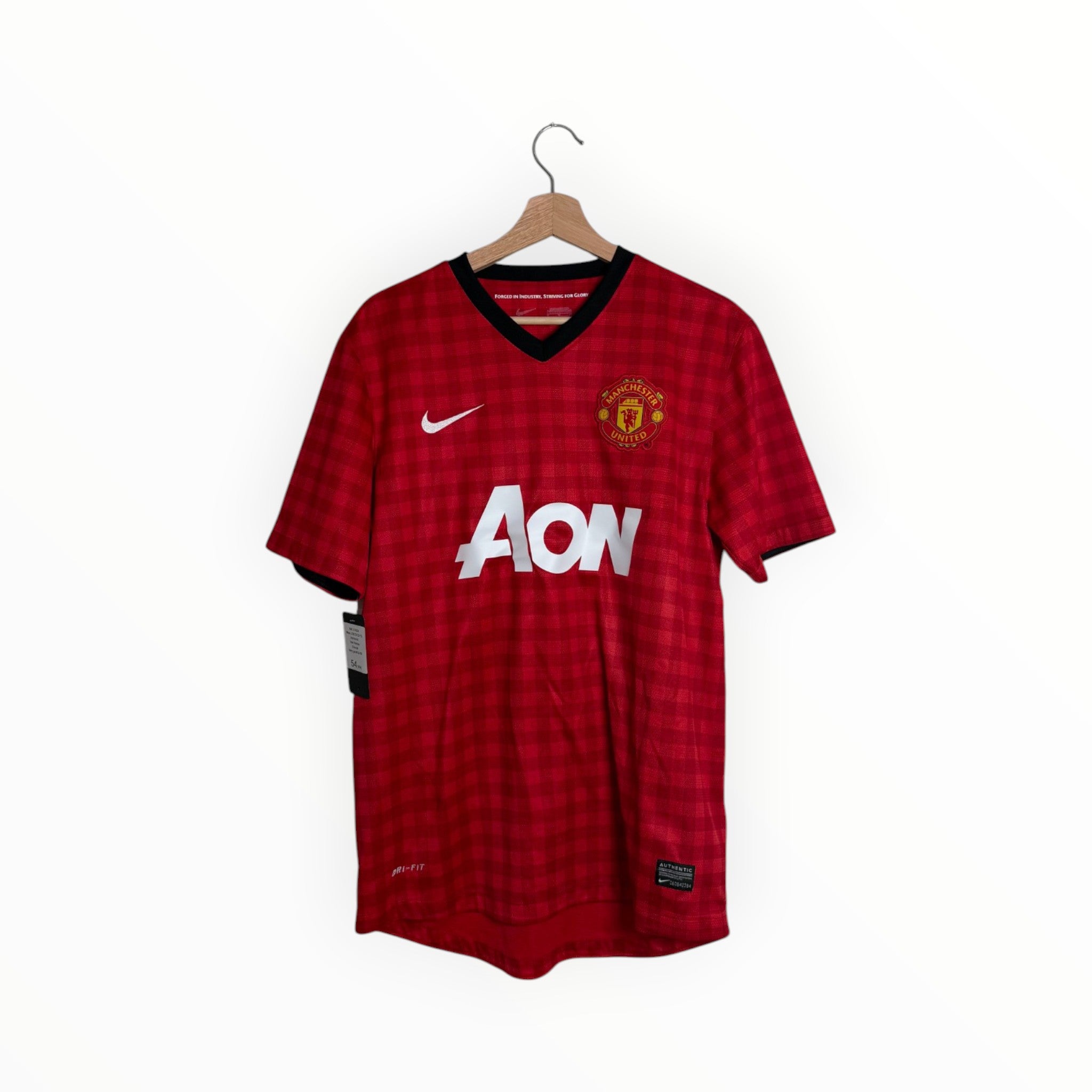 Red football shirt nike manchester united