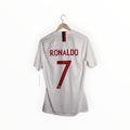 Ronaldo player issue kit Portugal white
