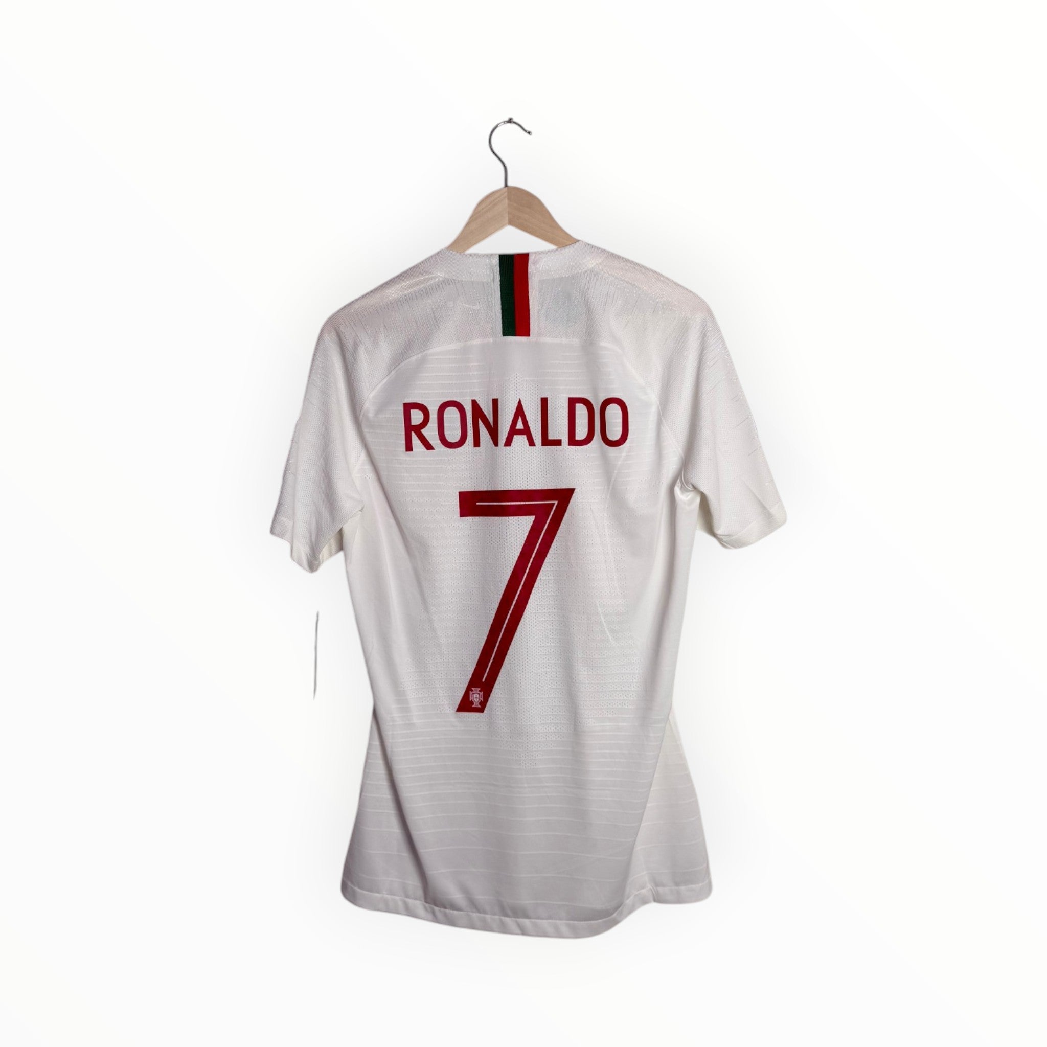 Ronaldo player issue kit Portugal white