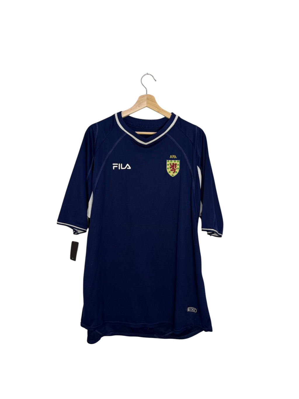 Scotland fila jersey navy