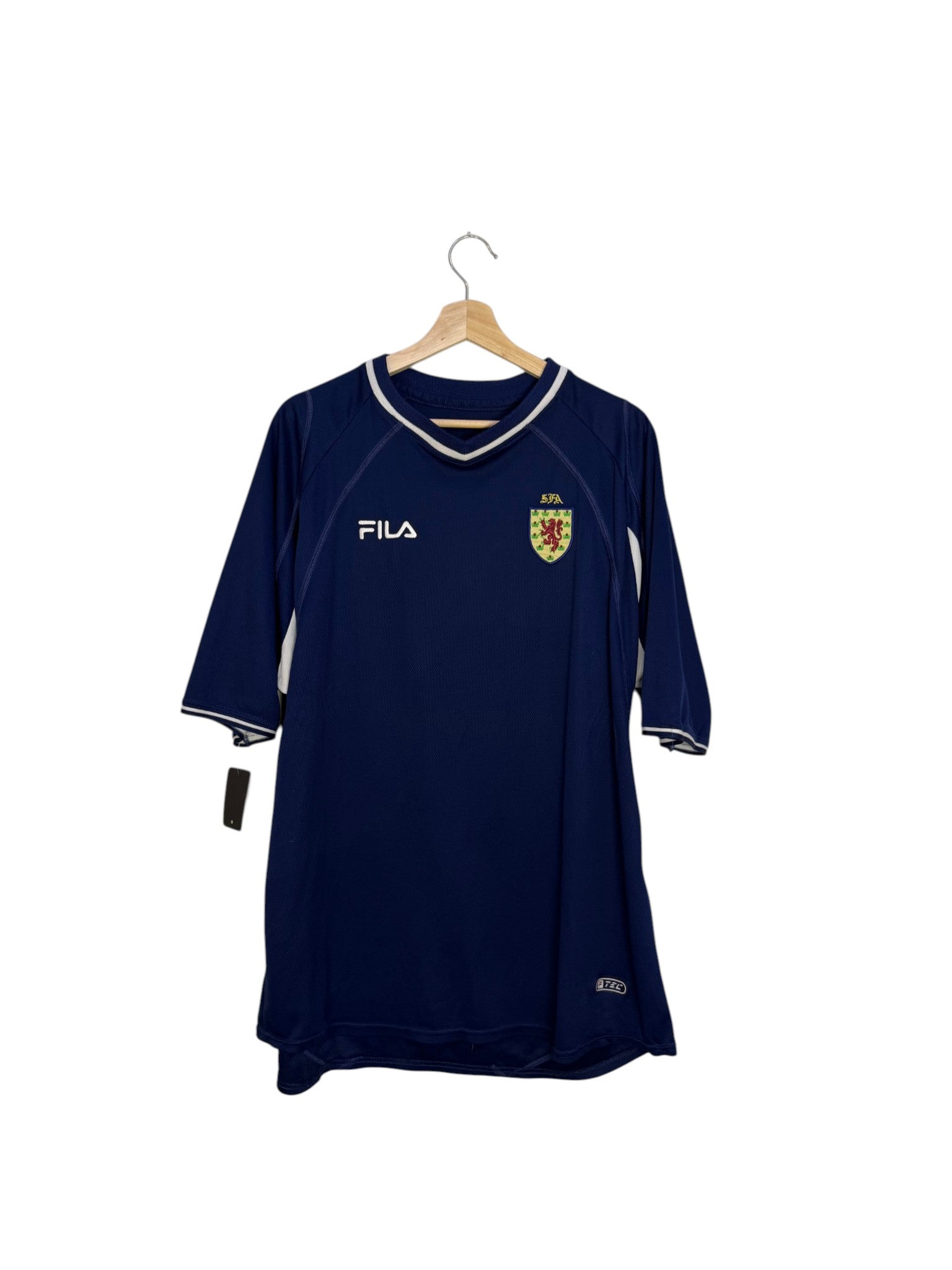 Scotland fila jersey navy