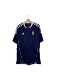 Scotland football shirt navy and white adidas