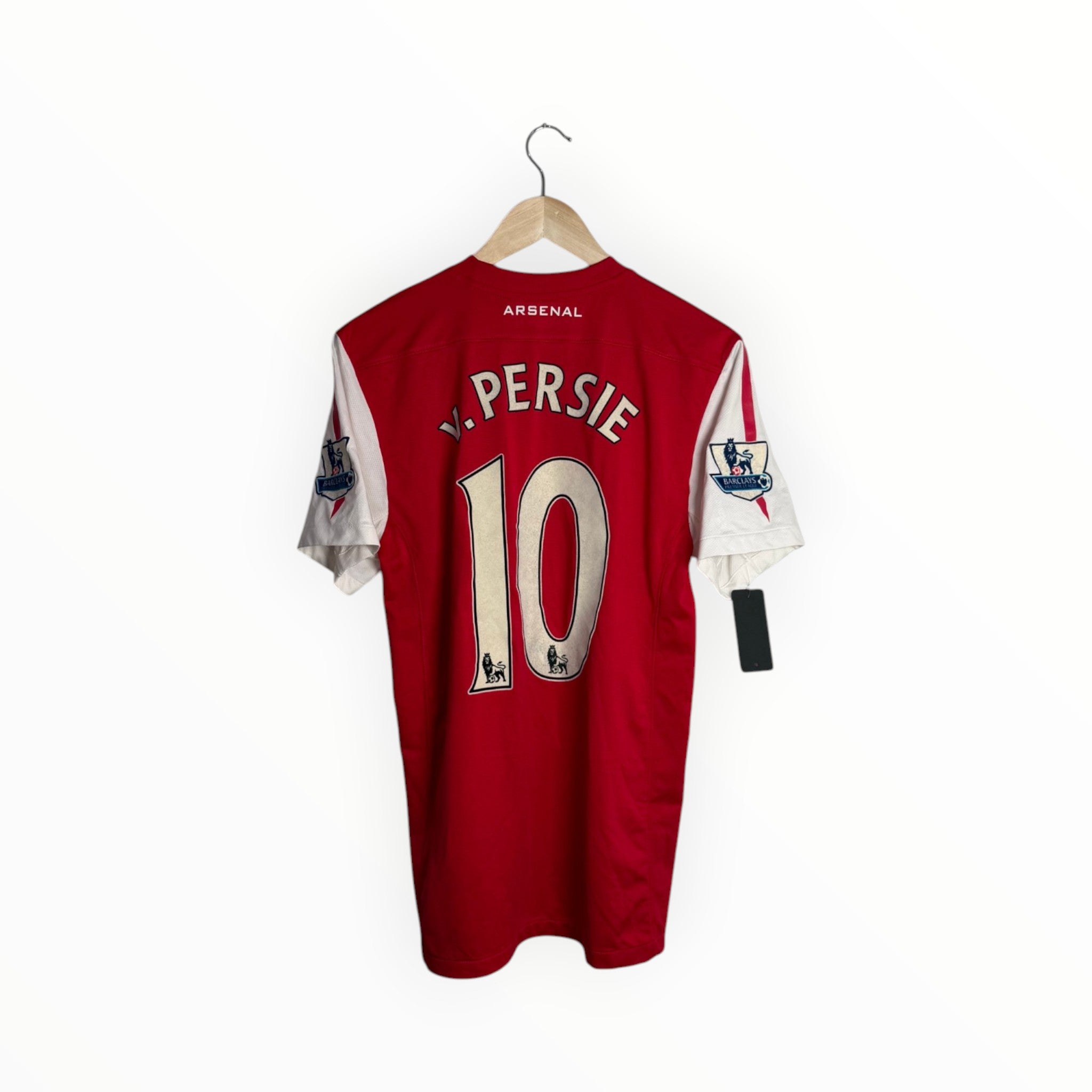Van Persie football jersey arsenal red and white