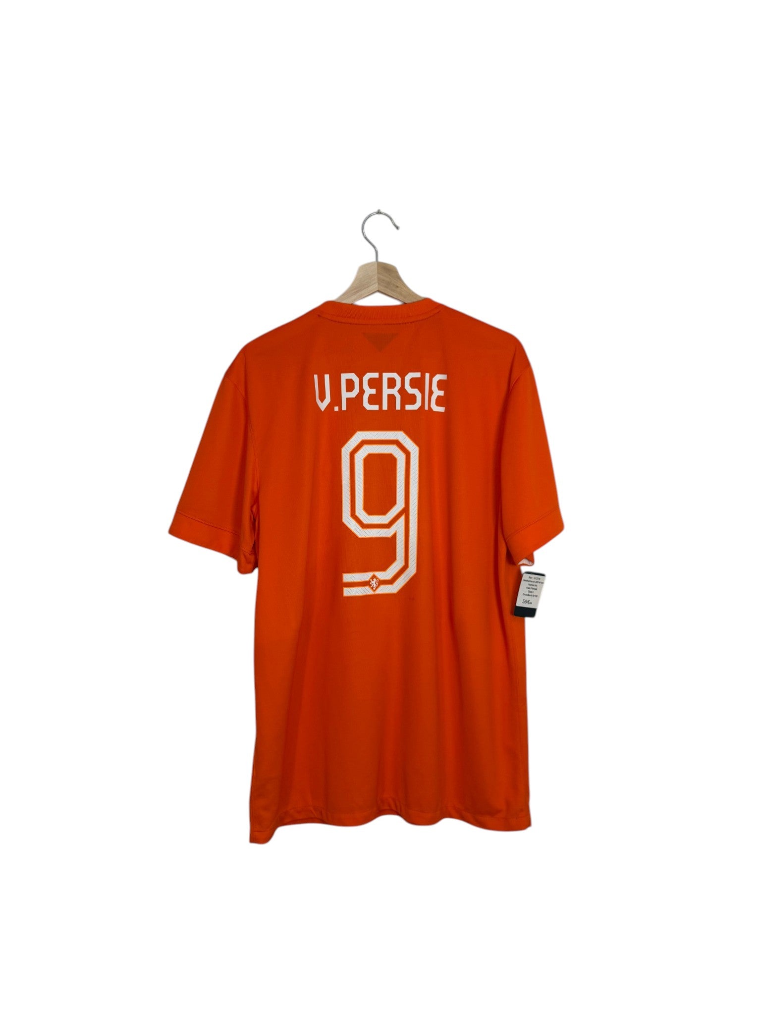 Van persie 9 orange football shirt 