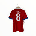 Vidal football shirt Chile red